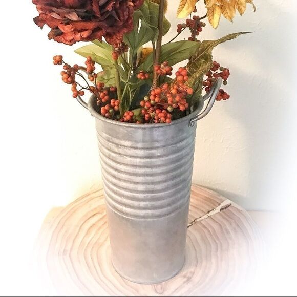 Sunflower galvanized floral arrangements  - Picture 2 of 3